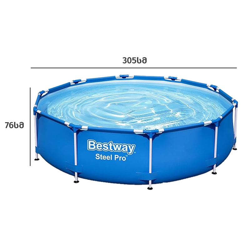 კარკასული აუზი Bestway 56677