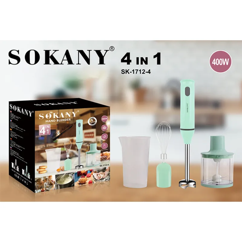 ხელის ბლენდერი Sokany 1712-4