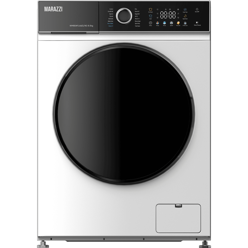 სარეცხის მანქანა 8კგ MARAZZI WM804FL66(S/W)