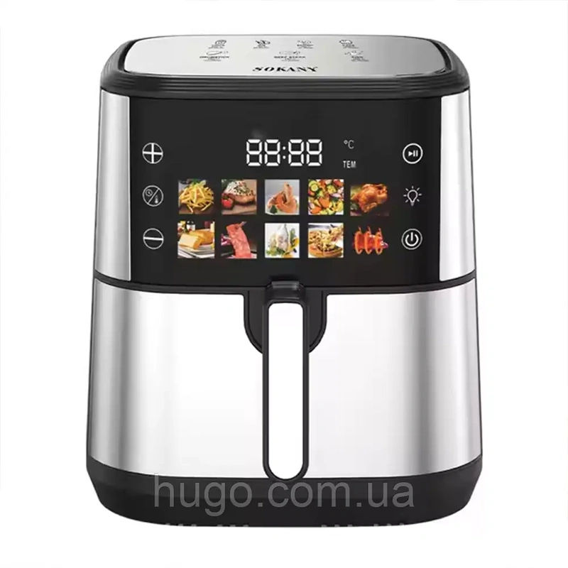 აეროგრილი Sokany 12L SK-10099 ზედა-ქვედა წვით
